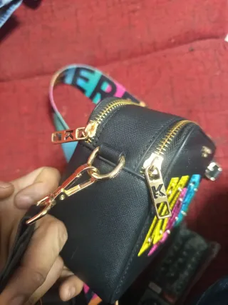 Bolso Bandolera Karl Lagerfeld Negro Multicolor