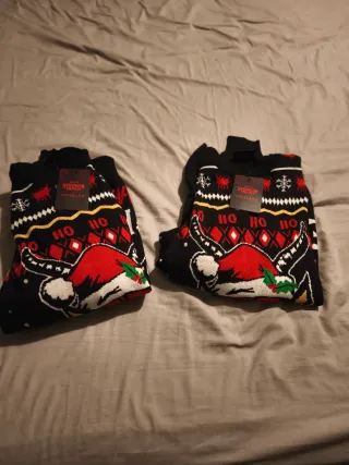 2 Maglie Natalizie Stranger Things Hellfire