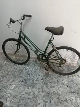 Bicicleta de carretera azul Columbus