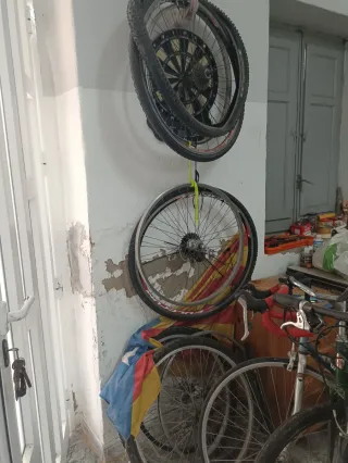 Bicicleta de carretera azul Columbus