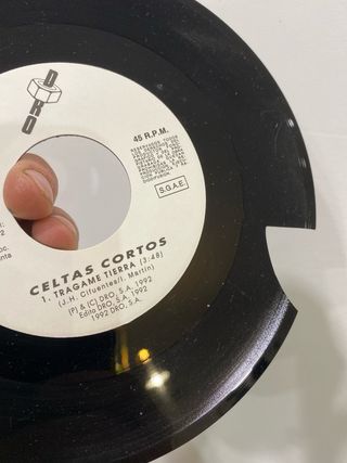 Lote 4 singles Celtas Cortos Vinilo Rock Español