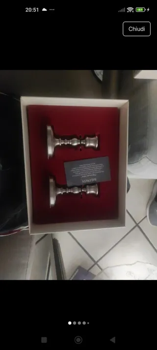 Coppia Candelabri Baldwin