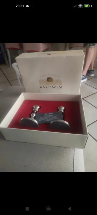 Coppia Candelabri Baldwin