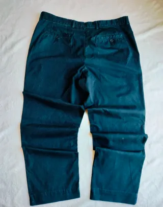 Pantalón Chino Massimo Dutti Azul Marino T.50