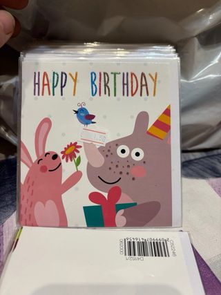 Tarjetas varias de Cumpleaños