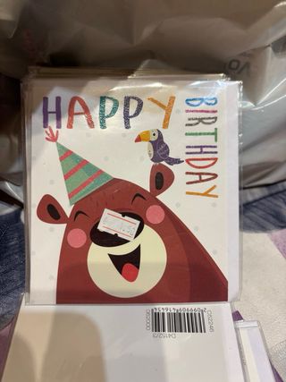 Tarjetas varias de Cumpleaños