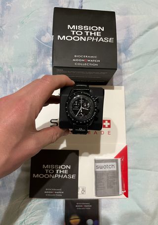 Omega x Swatch Mission to the Moonphase