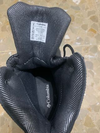 Botas de nieve columbia negras