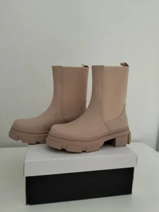 Botas Beige