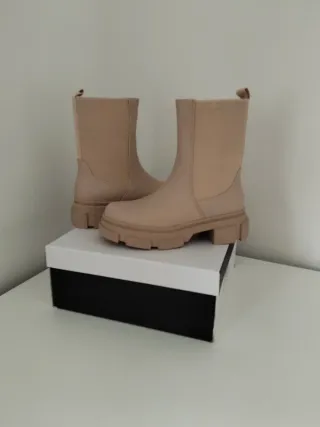 Botas Beige