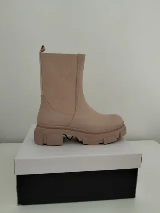 Botas Beige