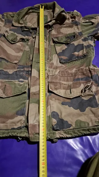 Chaqueta Parka Camuflaje Militar