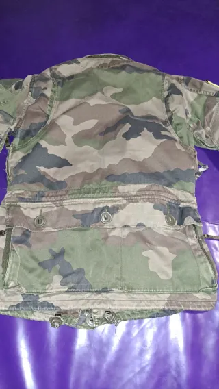 Chaqueta Parka Camuflaje Militar