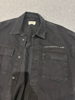 Chaqueta vaquera negra