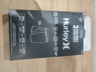 3 Pack Boxer Briefs Hurley Talla L