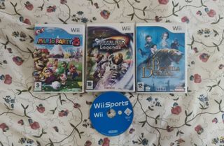 Lote juegos variados WII