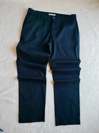 Pantalón Chino Azul Marino LCDN. Talla 50 XXL
