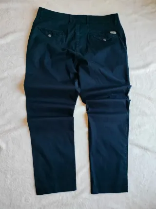 Pantalón Chino Azul Marino LCDN. Talla 50 XXL