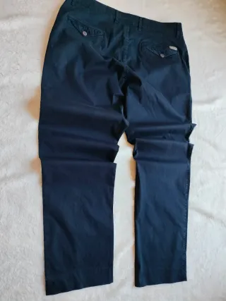 Pantalón Chino Azul Marino LCDN. Talla 50 XXL