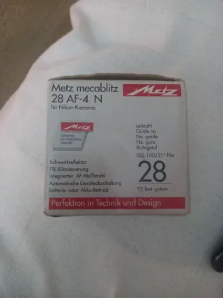 Flash Metz Mecablitz 28 AF-4 N Nikon