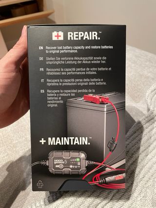 Cargador Batería NOCO Genius 5EU 6V/12V 5A