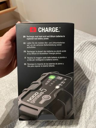 Cargador Batería NOCO Genius 5EU 6V/12V 5A