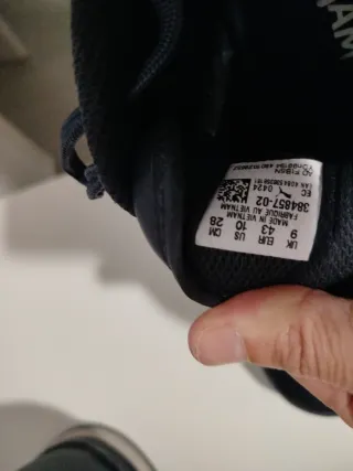 Zapatillas Puma Azul y Blanco