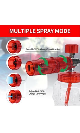 Pistola M22-ID14MM y Lanza Espuma