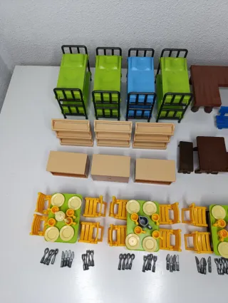 Playmobil Camas, Mesas y Accesorios