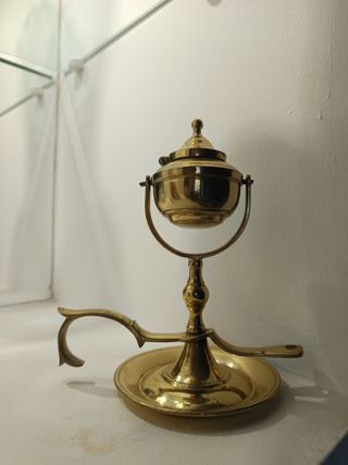 Candil de cobre antiguo