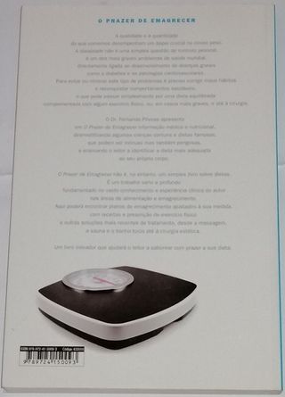 2 livros: O Prazer de Emagrecer e Saber Emagrecer