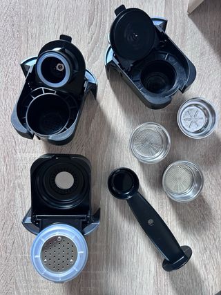 Cafetera Cecotec Negra y Plateada