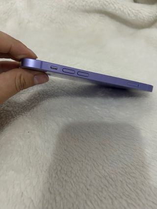 iPhone 12 Lila en perfecto estado. 100% de batería