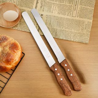 2 coltelli da 25 cm per pasticceria