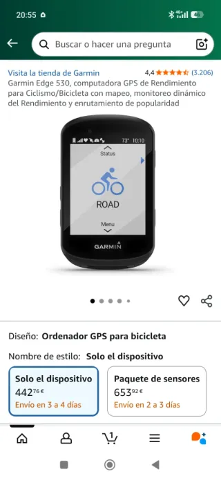Garmin edge 530