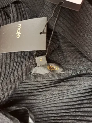 Jersey Maje Negro sin Mangas Mujer