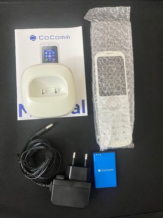 Teléfono CoComm DT150 Base Beige/Blanco