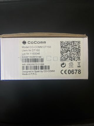 Teléfono CoComm DT150 Base Beige/Blanco