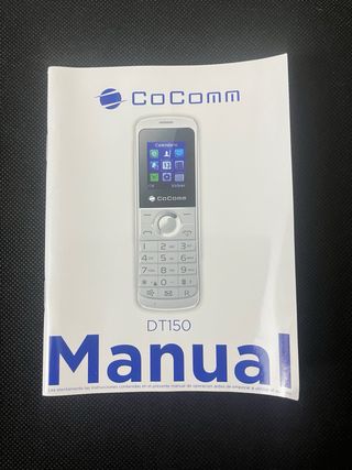 Teléfono CoComm DT150 Base Beige/Blanco