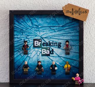 Cuadro expositor Lego Breaking Bad