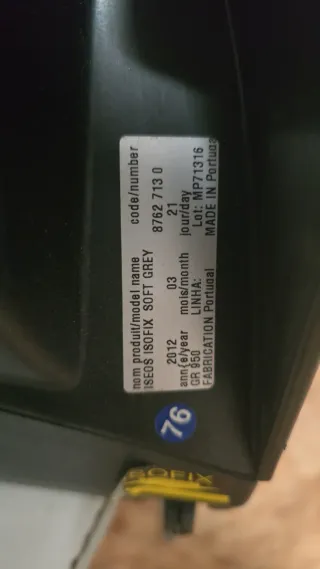 Silla coche Isofix Bebé Confort