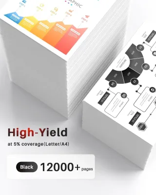 Pack de 2 DR2400 Tambor para Brother DR-2400 para Brother HL