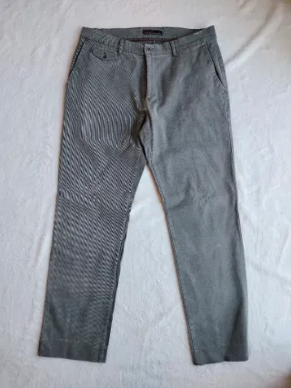 Pantalón chino LCDN gris oscuro talla 50. XXL