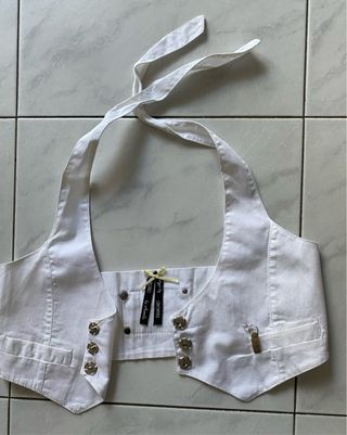 Gilet corto bambina Diamond tg 9 anni