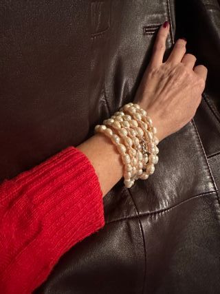 Collar de perlas de río