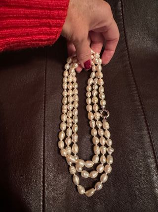 Collar de perlas de río