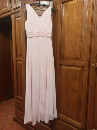 Abito da sera elegante rosa