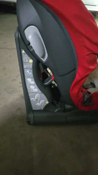 Silla coche Isofix CAM roja