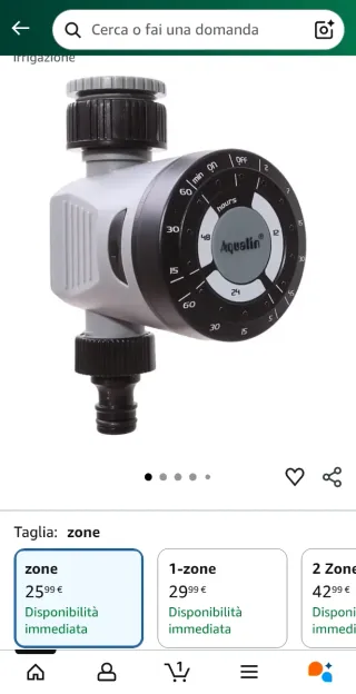 Irrigatore Automatico Da Giardino con Timer