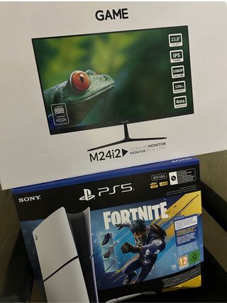 Consola PS5 + Monitor Gaming 120Hz
